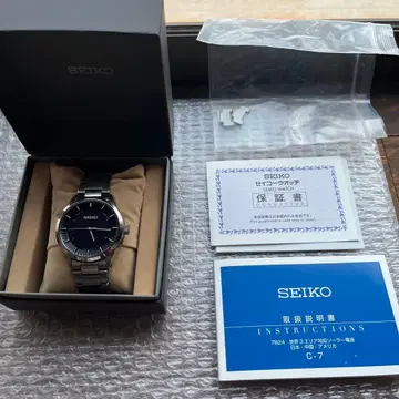 세이코 손목시계 전파 솔라 티타늄 SBTM249 작동품