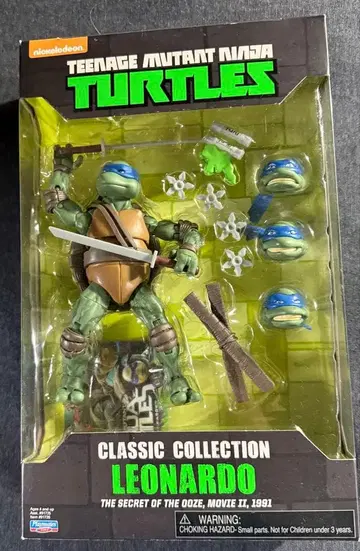 뮤턴트 닌자 터틀즈 6인치 피규어 4개 세트