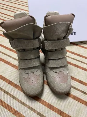 ISABEL MARANT 베이지 스니커즈 38
