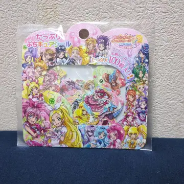 영화 프리큐어 올스타즈 푸짐한 쁘띠 큐어씰 100장