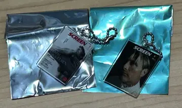 SCREEN 표지 아크릴 키링 마츠 미켈슨 2종 세트 코미콘