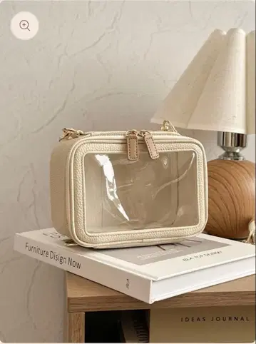 pomyuu 3WAY 봉제 인형 파우치 숄더 포함 에크루