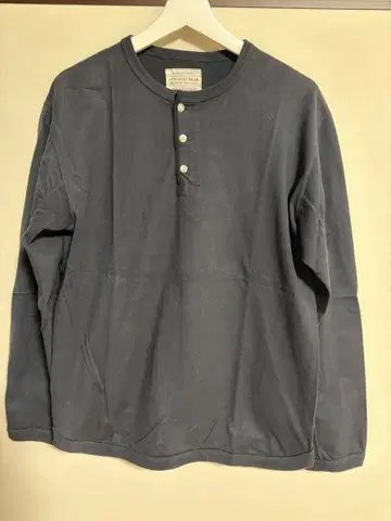 풀카운트 긴팔 헨리넥 플랫 심 T셔츠 40 (L) 사이즈