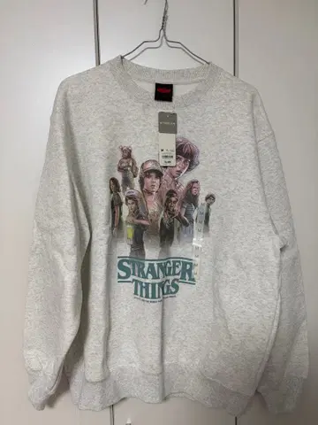 스트레인저 싱스 GU 헤비웨이트 맨투맨 풀오버 M