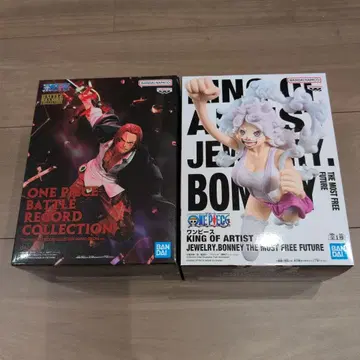 ONE PIECE 피규어 샹크스 & Bonnie 2체 세트