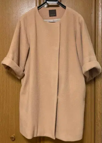 토탈리테 노카라 7부 미들 기장 코트