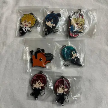 데포라바! 체인소맨 키링 7개 세트