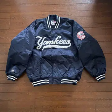 90s 00s 뉴욕 양키스 나일론 바시티 자켓 스트릿