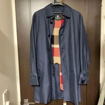 BLACK LABEL CRESTBRIDGE 트렌치코트 M 네이비