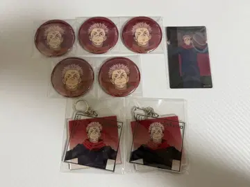 주술회전전 스쿠나 캔뱃지 클리어 카드 아크릴 키링 시부야 사변