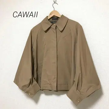 cawaii 에스테틱 백 프릴 자켓 블루종