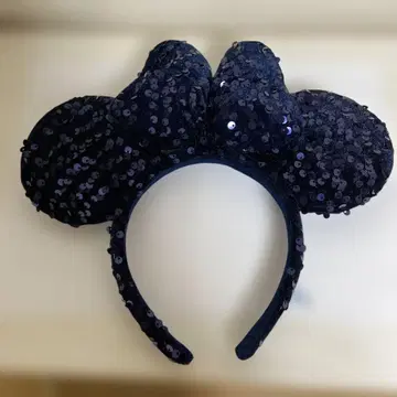도쿄 디즈니 리조트 미키 귀 머리띠 네이비
