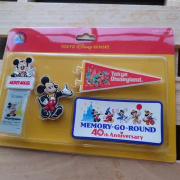 도쿄 디즈니 리조트 미키마우스 마그넷 세트 40주년