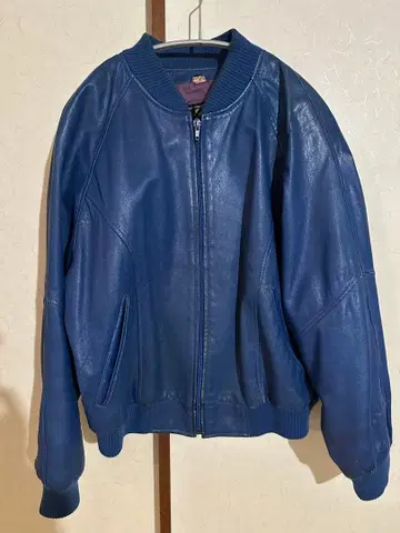 가죽 봄버 자켓 라이더스 빈티지