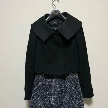 새상품급 도쿄 소와르 피에르 가르뎅의 멋진 볼레로 자켓