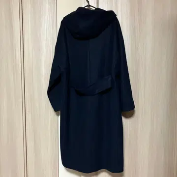 샹브르 드 샤름 후드 부착 롱 코트