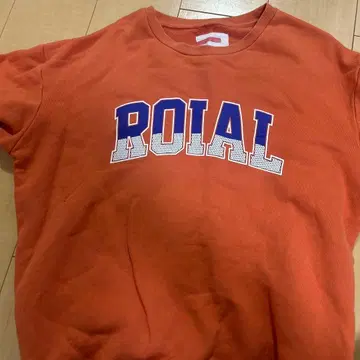 ROIAL 오렌지 트레이닝복