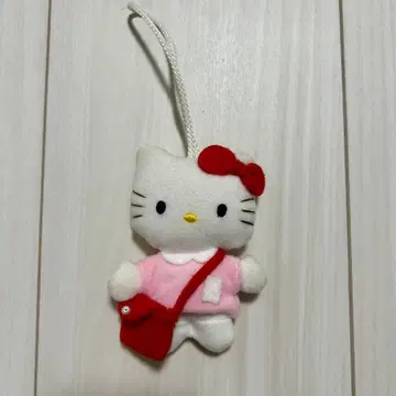 [초레어] 헬로키티 봉제 인형 키링 당시 물품