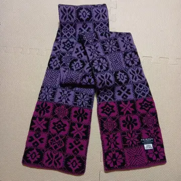 FAIRFAX 스코틀랜드 여성용 머플러 울 100%