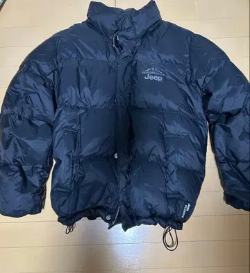 Jeep 다운 자켓 블랙