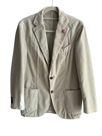 LARDINI 테일러드 자켓 46 라이트 베이지