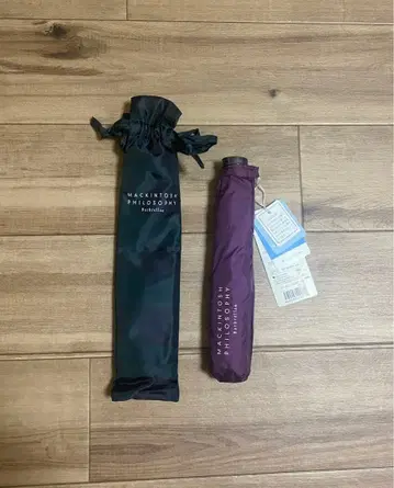 MACINTOSH PHILOSOPHY 접이식 우산 퍼플