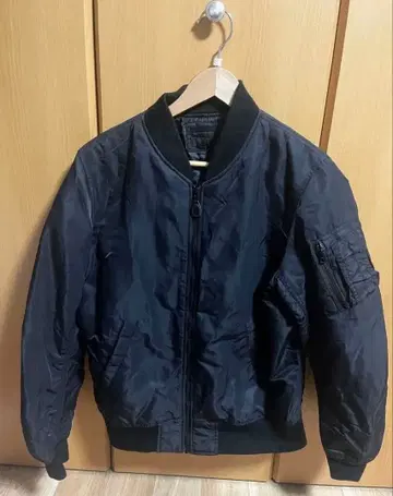 UNIQLO MA-1 블루종 블랙