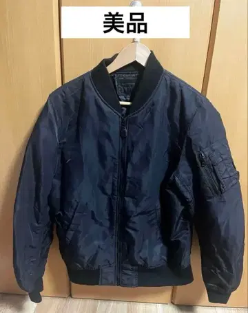 UNIQLO MA-1 블루종 블랙