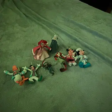 디즈니 캐릭터 피규어 8체 세트