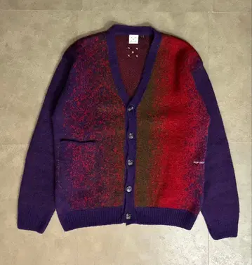 Pop Trading Company 모헤어 울 혼방 가디건