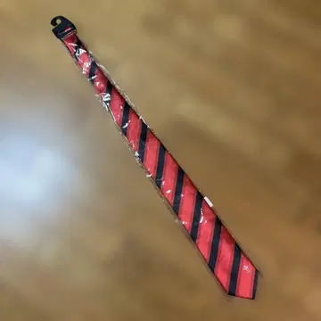 웨일스 럭비 협회 넥타이 빨검 스트라이프