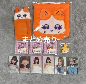 에비하라 츠즈미 묶음 판매 ME:I 트레이딩 카드 홀더 멀티 파우치