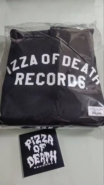 PIZZA Lab Logo HOODIE / S / BLACK