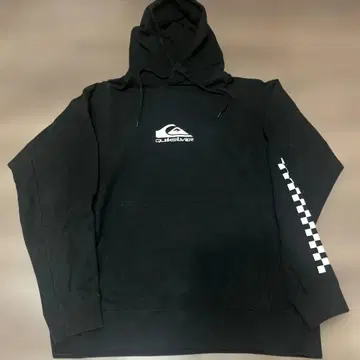 Quiksilver 블랙 후드티 M