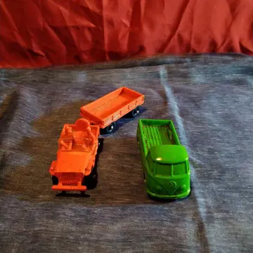 미니카 세트 오렌지 그린