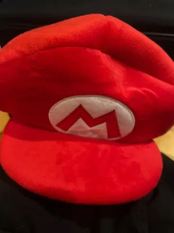 USJ 마리오 캐릭터 모자 빨간색