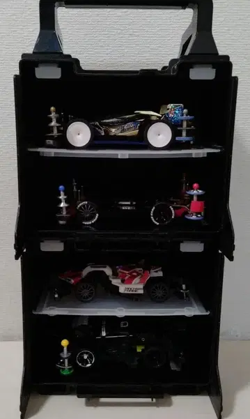 미니 사륜구동 은퇴 용품 수납 박스 블랙 포함