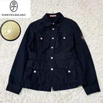 [ 새상품급 ] CASTELBAJAC 까스텔바작 로고 자수 자켓