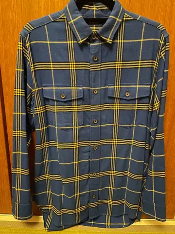 BUMP OF CHICKEN 플란넬 셔츠 파랑 M 사이즈