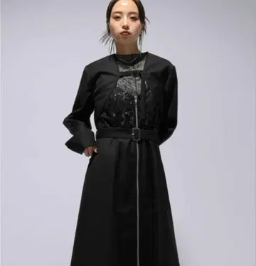 HARE 2P 볼레로*지퍼 점프스커트