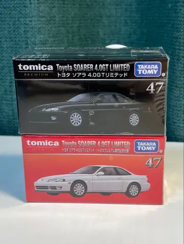 토미카 프리미엄 도요타 소아라 4.0GT 리미티드 2종 세트