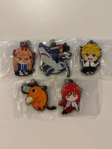 극장판 체인소 맨 레제편 데포라바! 러버 스트랩 포치타 빔