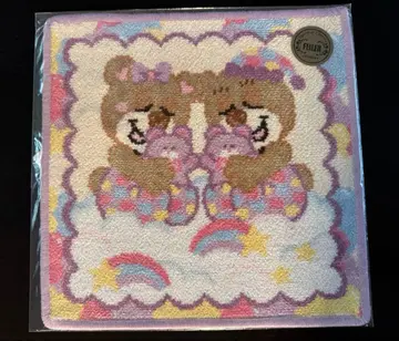 페이러 스위머 콜라보 타월 손수건 니코 니나 레인보우