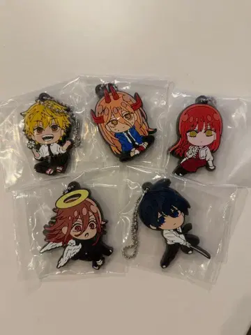 극장판 체인소 맨 레제편 데포라바! 러버 스트랩 천사의 악마 아키