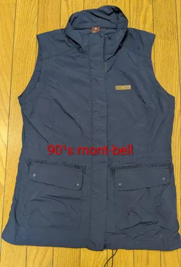 90's 몽벨 나일론 베스트 M 네이비
