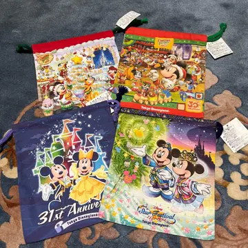 도쿄 디즈니랜드 복조리 4세트