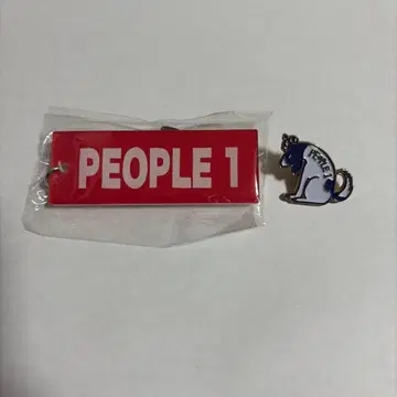 PEOPLE 1 핀즈 핑 배치 키링