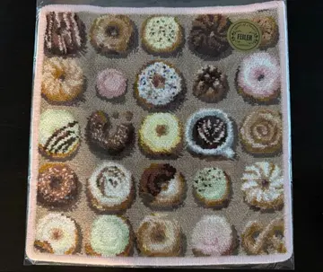 페이 라브라리 모그모그 도넛 레어 컬러 타월 손수건 미개봉