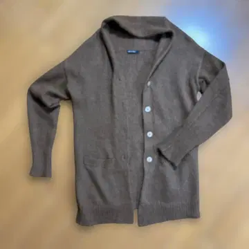 파드칼레 pas de calais 알파카 니트 가디건 따뜻한 경량 울