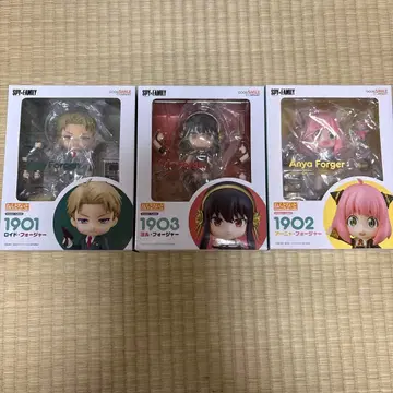 넨도로이드 스파이 패밀리 3체 세트